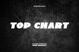 Top Chart Demo Font