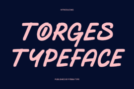 Torges Personal Use Font