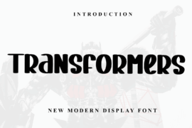Transformers Font