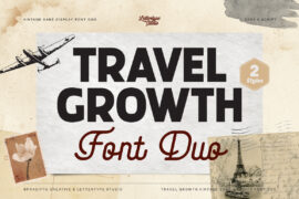 Travel Growth DEMO Font Family