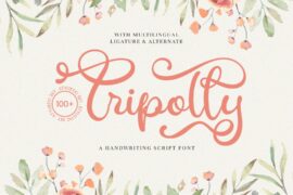 Tripolly Scipt Demo Font