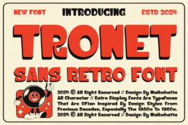 TRONET Font