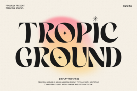 Tropic Ground Personal Use only Font