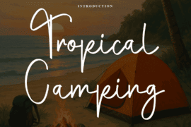 Tropical Camping Font