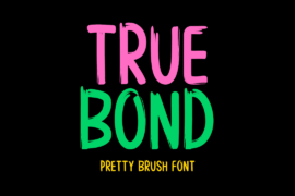 True Bond Font