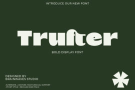 Trufter Demo Font