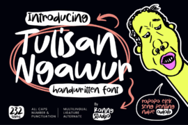 Tulisan Ngawur DEMO Font