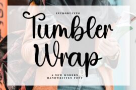 Tumbler Wrap Font