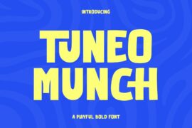 Tuneo Munch Font