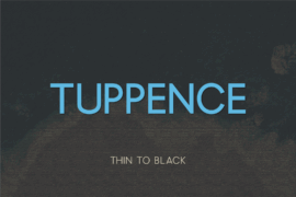Tuppence Font