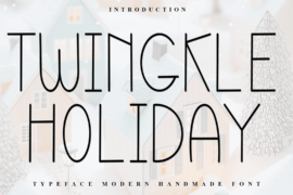 Twingkle Holiday Font