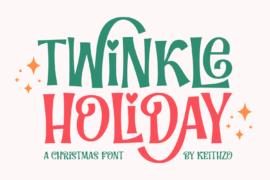 Twinkle Holiday Font