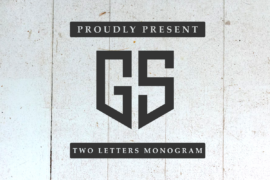 Two Letter Monogram Font