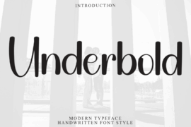 Underbold Font