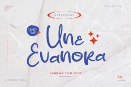 Une Evanora Demo Font