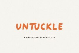 Untuckle Font