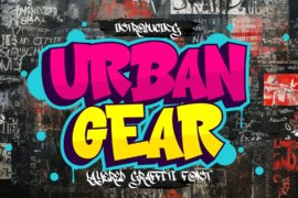 Urban Gear Font Family