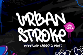 Urban Stroke Font