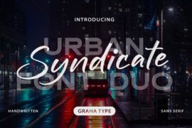 Urban Syndicate Sans DEMO Font