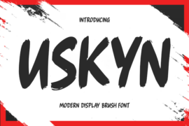 Uskyn Font