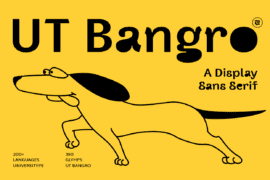 UT Bangro Trial Font