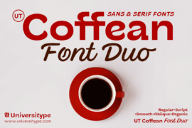 UT Coffean Demo Font Family