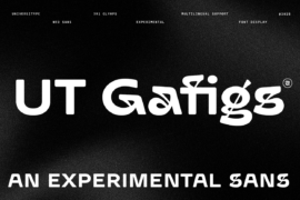 UT Gafigs Demo Font
