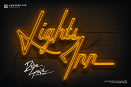 UT Ligths Inn Demo Font