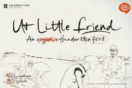 UT Little Friend Demo Font