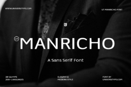 UT Manricho Demo Font