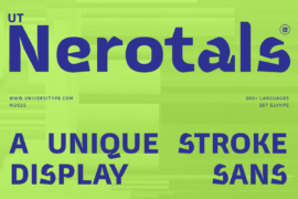 UT Nerotals Trial Font
