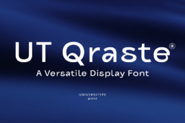 UT Qraste Trial Font