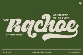 UT Rachoe Demo Font