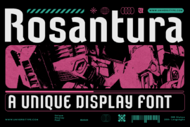UT Rosantura Trial Font
