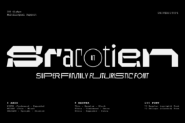 UT Sracotien Demo Font