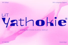 UT Yathokie Trial Font