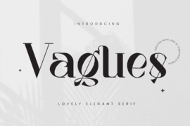 Vagues Font