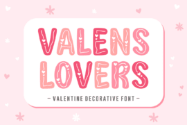 Valens Lovers Font