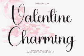 Valentine Charming Font