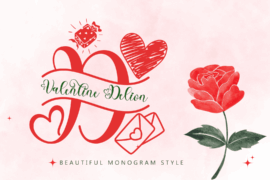 Valentine Delion Font Family