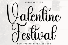 Valentine Festival Font