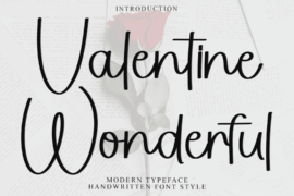 Valentine Wonderful Font