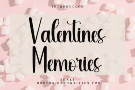Valentines Memories Font