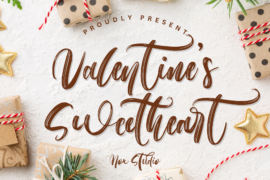 Valentine’s Sweetheart Font