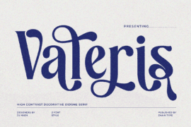 Valeris Font