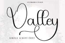 Valley Font