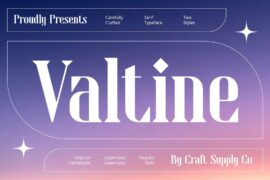 Valtine Demo Font