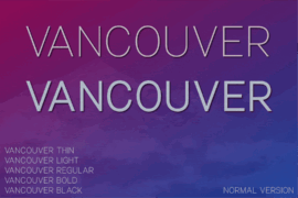 Vancouver Font Family