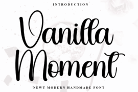 Vanilla Moment Font