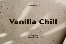 VanillaChillDemo Font